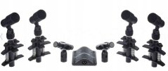 Beyerdynamic beyerdynamic TG Drum Set PRO M Sada mikrofonów do perkusji z držiakami i torbą