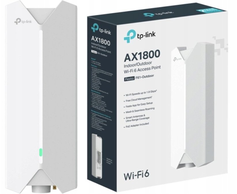 TP-Link TP-Link Festa F61-Outdoor AX1800 Indoor/Outdoor WiFi 6 AP