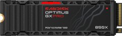 SanDisk Optimus GX PRO 850X - SSD - zaszyfrowany - 4 TB - vnútorný - M.2 2280 D5-M (M.2 2280 D5-M) - PCIE 4.0 x4 (NVME) - TCG Opal Encryption 2.01 - zintegrowany radiator (SDSP81400TAH-000E0)