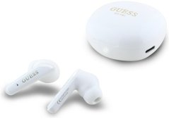 Guess Słuchawki TWS Guess Frokov Classic Logo    Electroprokoved Biely