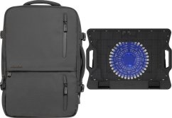 Natec Plecak Natec CAMEL PRO 17.3" (NTO-2116)  + Podstawka chłodząca Natec Dipper 2 (NPL-2252)