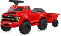 Jamara Rutscher Shelby Ford F-150 Raptor s prívesom Červený