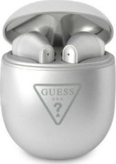 Guess Sluchawki Bluetooth TWS GUTWST82TRS Silver