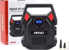 AMiO Kompresor samochodowy cyfrowy z led 12v acomp-17