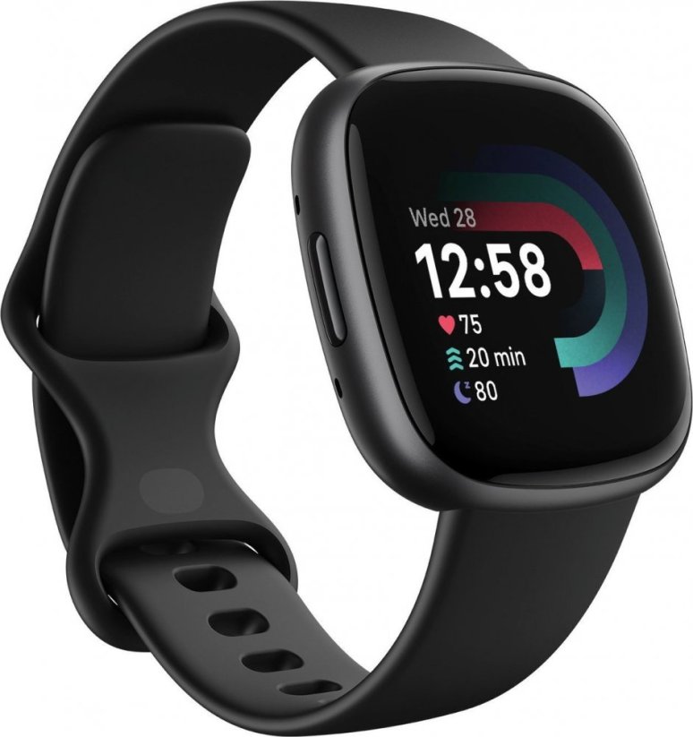 Fitbit Versa 4 Čierny  (FB523BKBK)