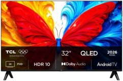 TCL S5L 32" FHD QLED Čierny - Televizors 32S5L