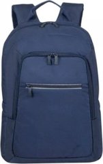 RivaCase Plecak do notebooka 15,6"-16" RivaCase ECO Alpendorf 7561, Modrý, z ekologicznego, wodoodpornego materiału z recyklingu (rPET)