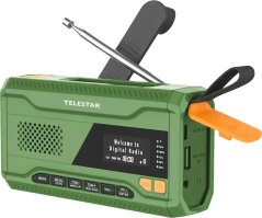 Renkforce Telestar Top Nr 5 DAB+/UKW radio awaryjne Zelený