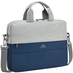 RivaCase Rivacase 7522 GREY/DARK BLUE Taška na Notebook 35,6 cm (14") Aktówka Modrý, Sivý