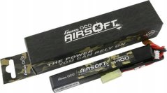 Gens Ace akumulátor Gens ace 25C 1400mAh 2S1P 7.4V Airsoft Gun Lipo z konektorem mini Tamiya Plug