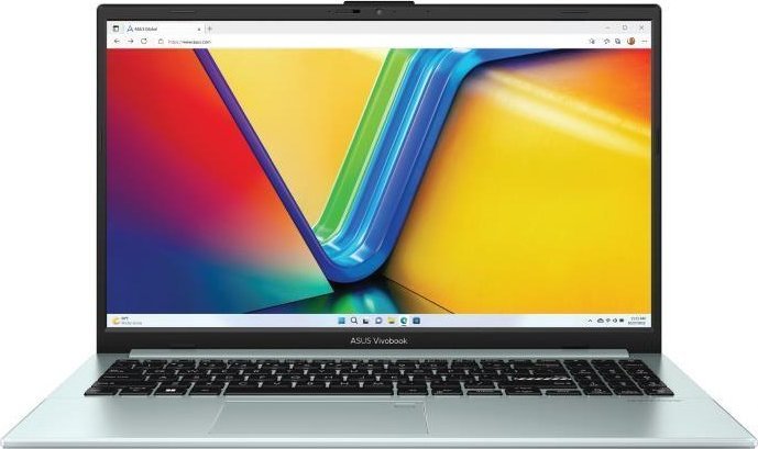 Asus Notebook|ASUS|VivoBook Series|E1504FA|CPU  Ryzen 3|7320U|2400 MHz|15.6"|1920x1080|RAM 8GB|LPDDR5|SSD 512GB|AMD Radeon Graphics|Integrated|ENG|Windows 11 Home in S Mode|Green / Grey|1.63 kg|90NB0ZR3-M02490