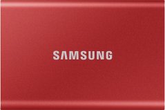 Samsung T7 2TB Červený (MU-PC2T0R/WW)