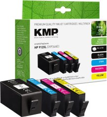 HP KMP Patrone HP912XL 3YP34AE BK/C/M/Y Multipack remanufactured
