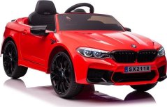 Lean Cars Odrážadlo Na akumulátor BMW M5 Červený