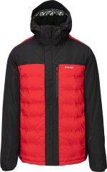 Hi-Tec Pánske Bunda puchowa z kapturem ocieplana narciarska pikowana Hi-tec Helten Rozmer XL