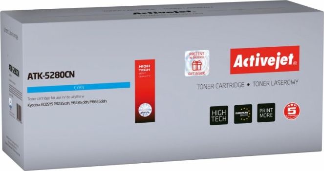 Activejet ATK-5280CN Cyan Náhradný TK-5280C (ATK-5280CN                     )