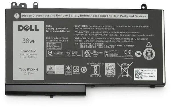 Dell Battery 38WHR, 3 Cell
