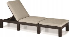 Keter Lehátko Daytona Deluxe OAT Hnedý