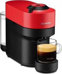 NESPRESSO kávovar na kapsule Krups Vertuo Pop,Red XN920510