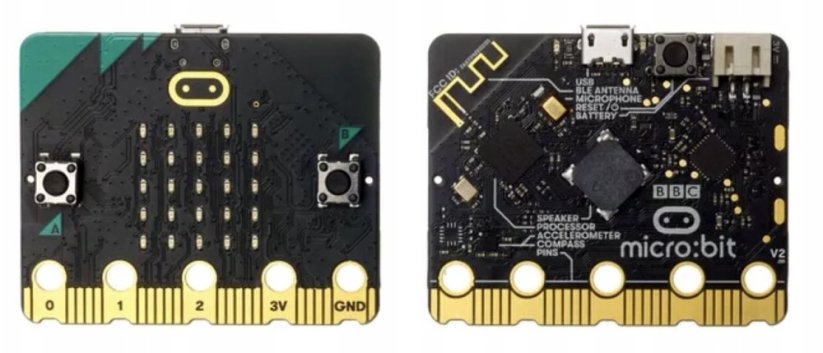 BBC Micro:bit 2 Single – moduł edukacyjny Cortex M4 akcelerometr Bluetooth LED 5x5 (AN-18159)