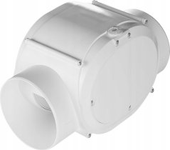 AWENTA ventilátor kanałowy VTR VTR100D fi100mm 42/70m3/h 12/22,5W 230V Biely