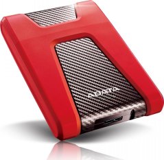 ADATA HD650 1TB Čierno-cervený (AHD650-1TU3-CRD)