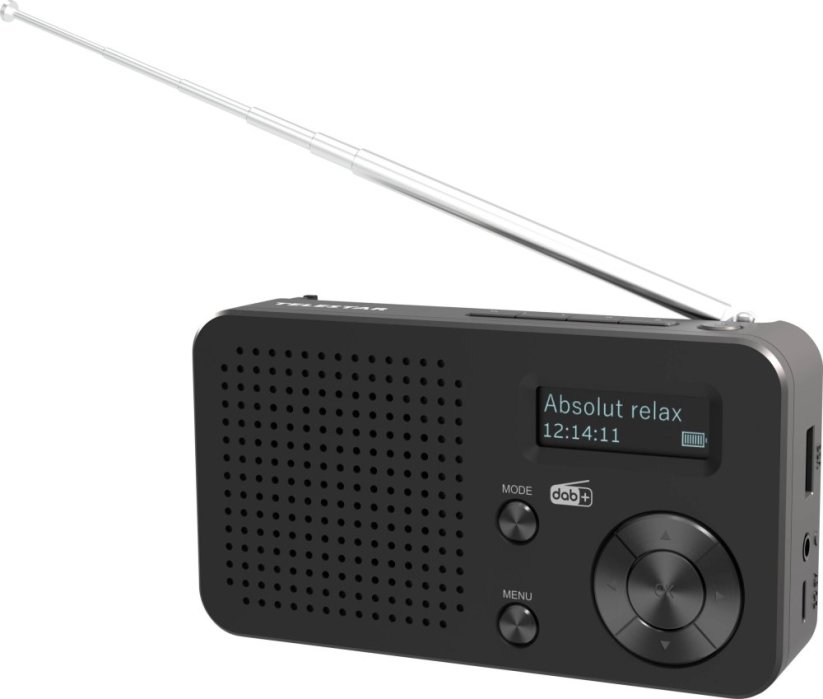 Telestar TELESTAR TOP 100 Čierny DAB+Radios Portable Radio