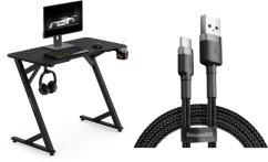 SENSE7 Vamo 100 czarne+ kabel usb