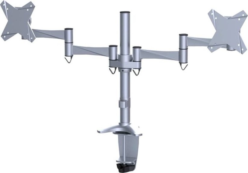 Neomounts Držiak na 2 monitory 10" - 27" (FPMA-D1330DSILVER)
