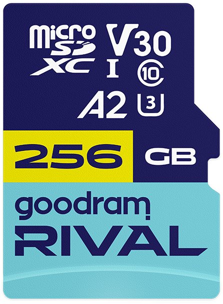 GoodRam Rival MicroSDXC 256 GB Class 10 UHS-II/U3 A2 V30 (GGSM2AA-2560R12)