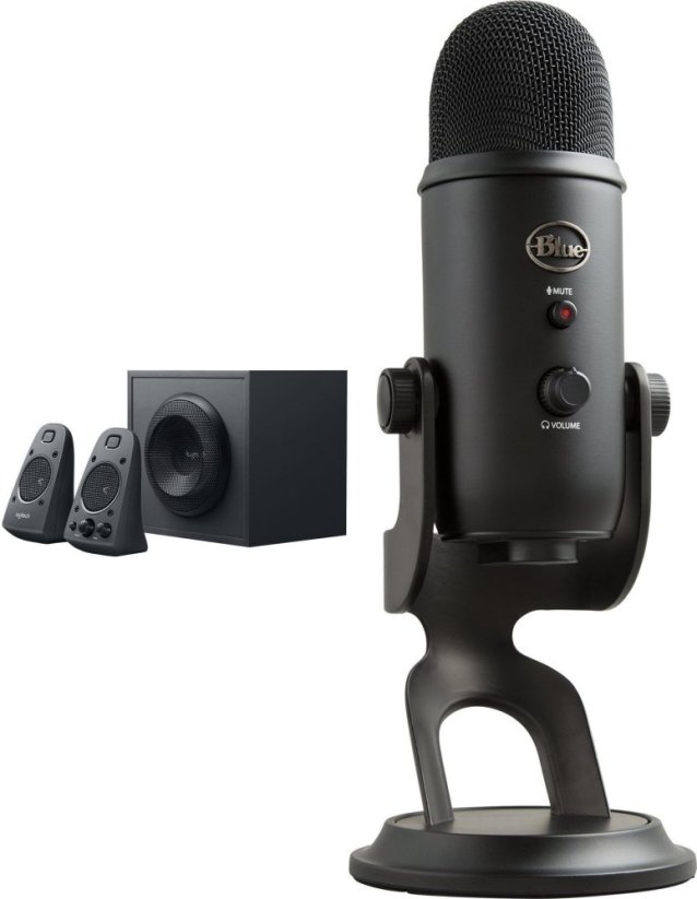 Logitech Z625 (980-001256) + Yeti USB Blackout (988-000229)
