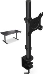 Endorfy Biurko Endorfy Atlas L Czarne 150 cmx78 cm + Uchwyt na monitor Atlas Single