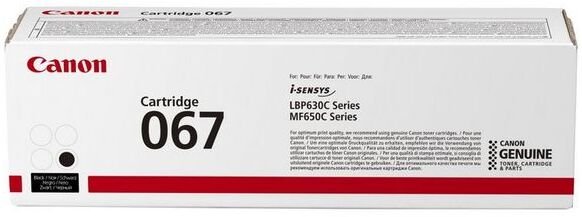 Canon 067 Toner Cartridge 1 Pc(S)