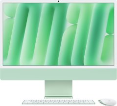 Apple APPLE iMac Z1K3 59,62cm 23,5Zoll Nano Glas M4 10C CPU/10C GPU/16C N.E. 24GB 1TB SSD Gbit Eth MM NumKey TID DE Gr�n