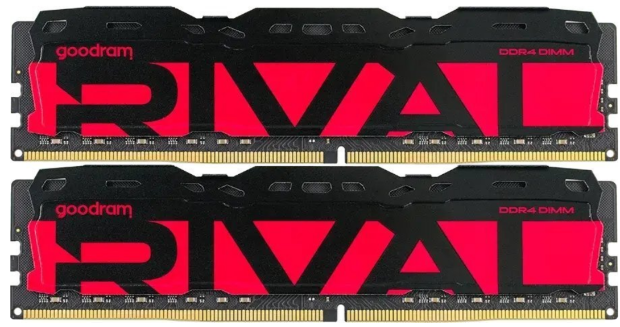 GoodRam Rival Radiant, DDR4, 16 GB, 3200MHz, CL16 (GGRRD4-32L16SA/16GDC)