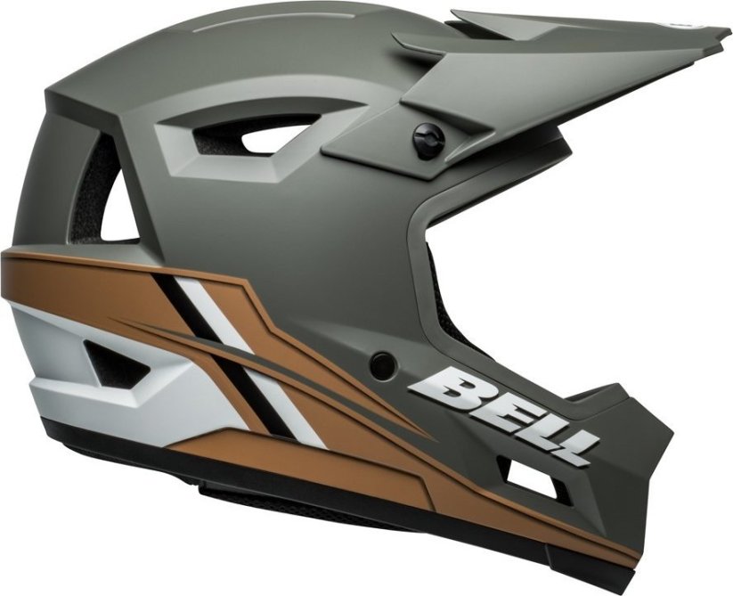 Bell Prilba na celú tvár BELL SANCTION 2 DLX MIPS alpine matte dark gray tan roz. L (59-61 cm) (NEW 2024)