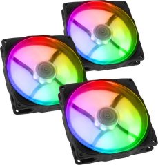 Noiseblocker NB-eLoop X B12-P ARGB Čierny 3-pack