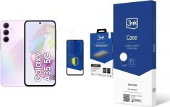 Samsung Galaxy A35 5G 6/128GB Fioletowy  (SM-A356BLVBEUB) + FlexibleGlass + Etui Clear Case