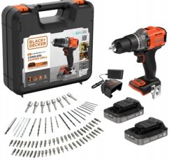 Black&Decker BCD383D2XKA-QW 18 V 2 x akumulator 2 Ah