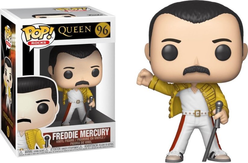 Funko Pop Funko POP Rocks: Queen - Freddie Mercury (Wembley 1986)