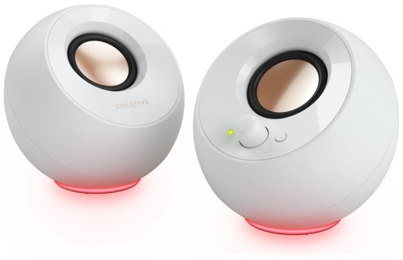 Creative Pebble SE RGB białe (51MF1725AA001)