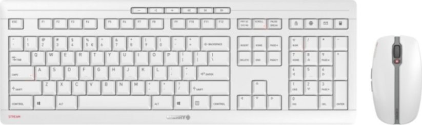Cherry Sada CHERRY STREAM DESKTOP KLAWIATURA + MYSZ Sivý