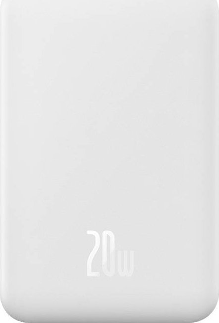 Baseus Magnetic Mini 20W 20000mAh Biały