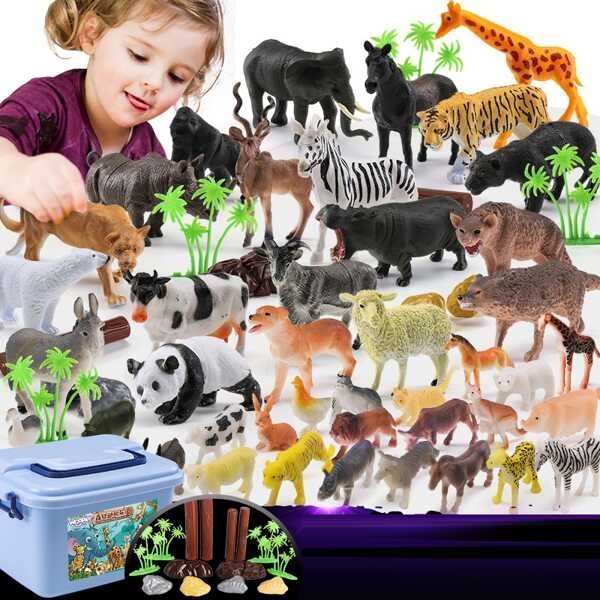 Woopie Sada Figurki Zwierzęta Xxl 58 ks Lumarko!