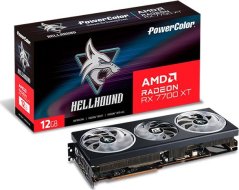 Power Color Hellhound Radeon RX 7700 XT 12GB GDDR6 (RX 7700 XT 12G-L/OC)