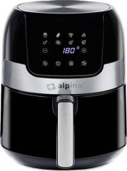 Alpina Frytkownica Beztłuszczowa Air Fryer 3.5l 1400W Timer Alpina Čierny