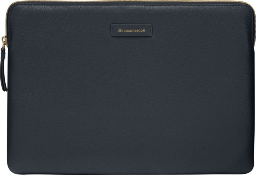 dbramante Paris - MacBook Pro/Air 13" Pacific Blue - full grain pebbled leather sleeve