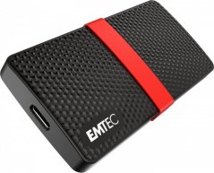 Emtec Portable X200 1TB Čierno-cervený (ECSSD1TX200)