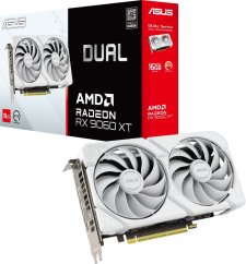Asus Dual Radeon RX 9060 XT White 16GB GDDR6 (DUAL-RX9060XT-16G-WHITE)