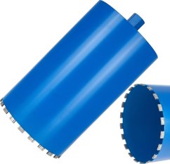 Geko Vrták diamentowe koronowe do wiertnicy na sucho i mokro 250x10x450mm 20T 1.1/4" (1)